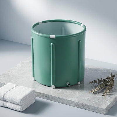 Portable Foldable Bathtub Bucket Large Capacity Bathroom Ice Bath Winter Shower Bathtub Free Installation Adults Baby Swiming