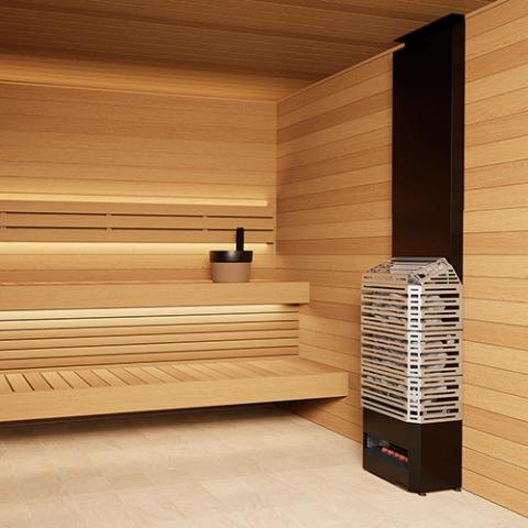 Saunum Air Electric Sauna Heater with Climate Equalizer, view 11