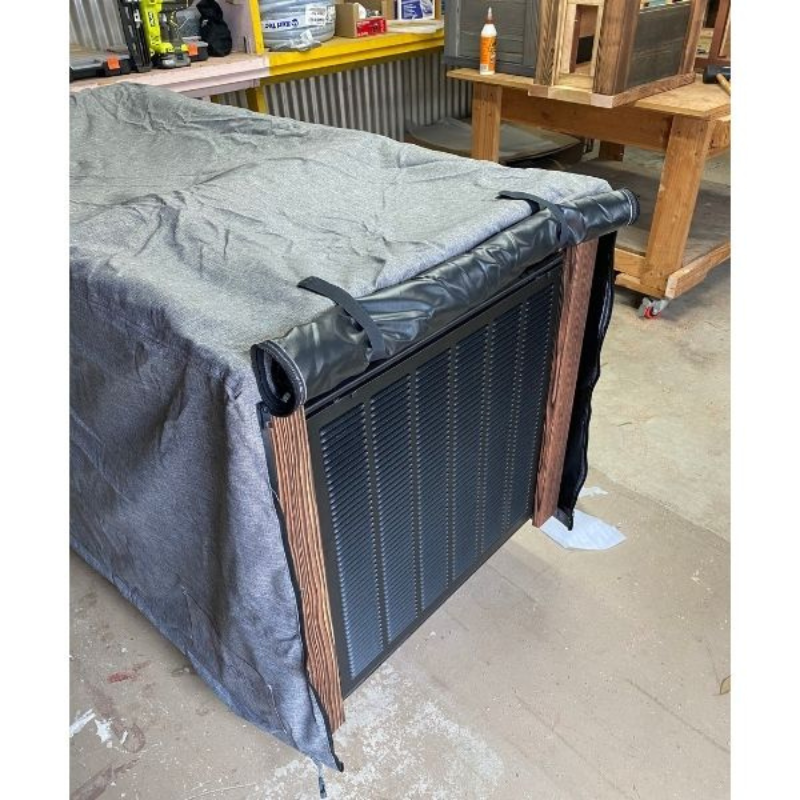 Kooru Cold Plunge Tub | Shou Sugi Ban Redwood | Ozone Sanitation | 110V | Handcrafted