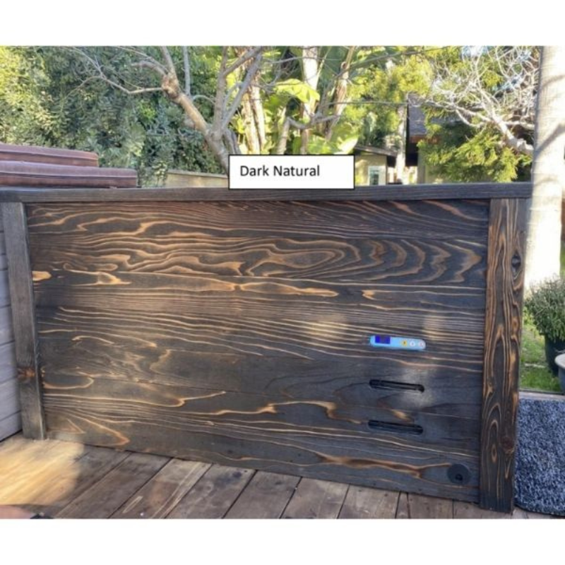 Kooru Cold Plunge Tub | Shou Sugi Ban Redwood | Ozone Sanitation | 110V | Handcrafted