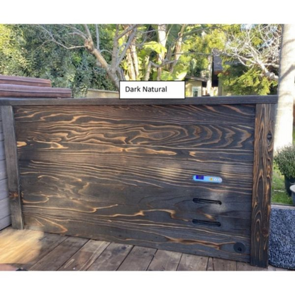 Kooru Cold Plunge Tub | Shou Sugi Ban Redwood | Ozone Sanitation | 110V | Handcrafted