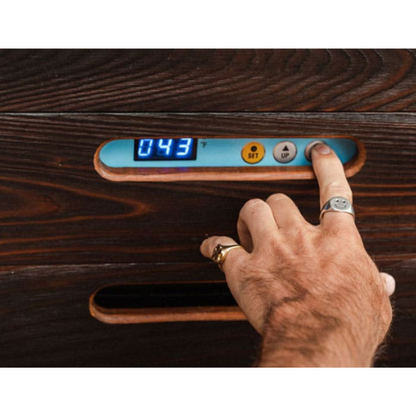 Kooru Cold Plunge Tub | Shou Sugi Ban Redwood | Ozone Sanitation | 110V | Handcrafted