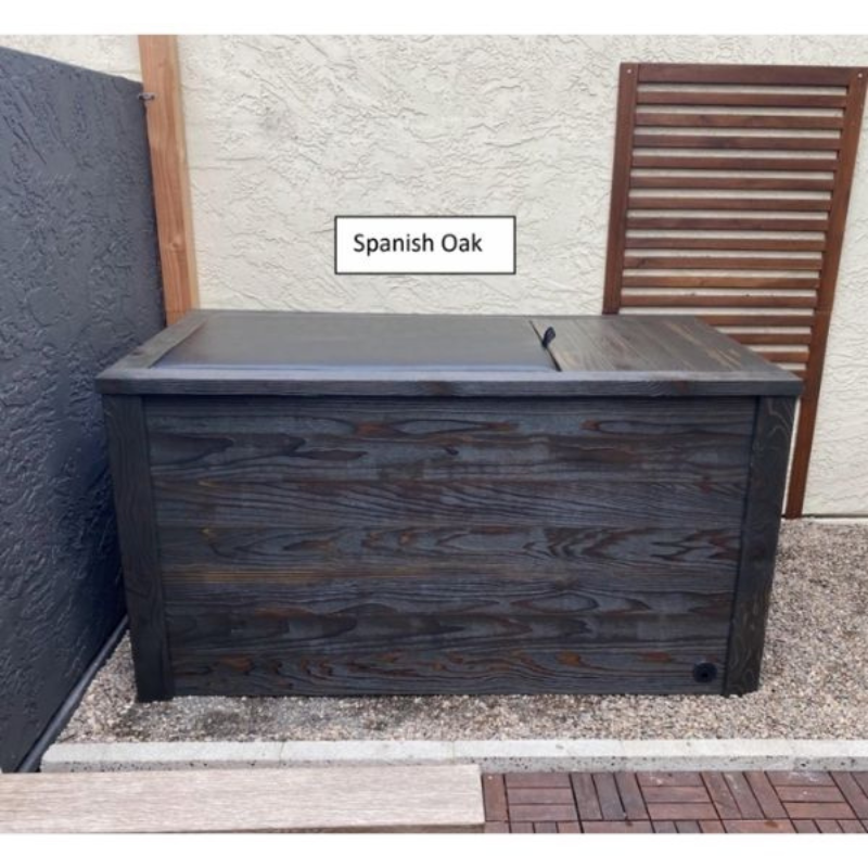 Kooru Cold Plunge Tub | Shou Sugi Ban Redwood | Ozone Sanitation | 110V | Handcrafted