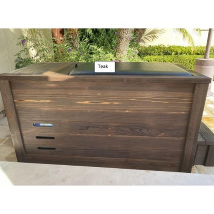 Kooru Cold Plunge Tub | Shou Sugi Ban Redwood | Ozone Sanitation | 110V | Handcrafted