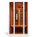 Vanity Art 2-Person FAR Infrared Sauna | Hemlock Wood | 6 Carbon Heaters | 1820W | Extendable