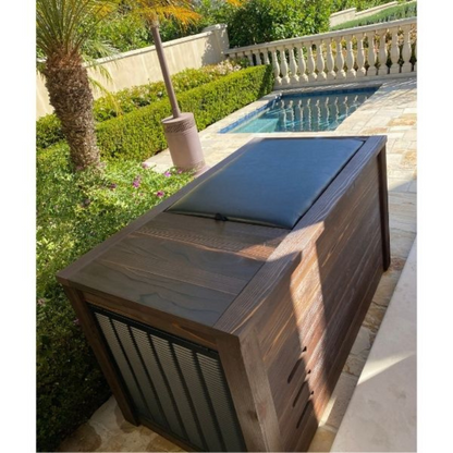 Kooru Cold Plunge Tub | Shou Sugi Ban Redwood | Ozone Sanitation | 110V | Handcrafted