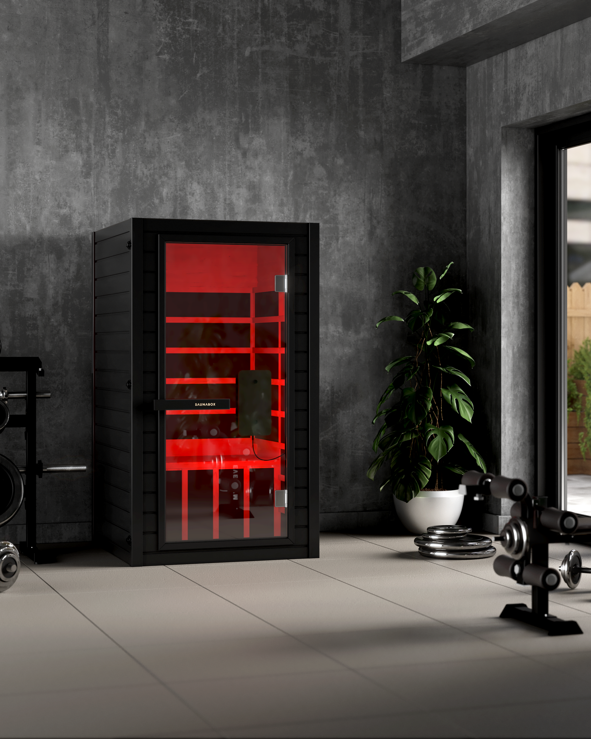 ® Solara: 1-Person Full Spectrum Infrared Sauna
