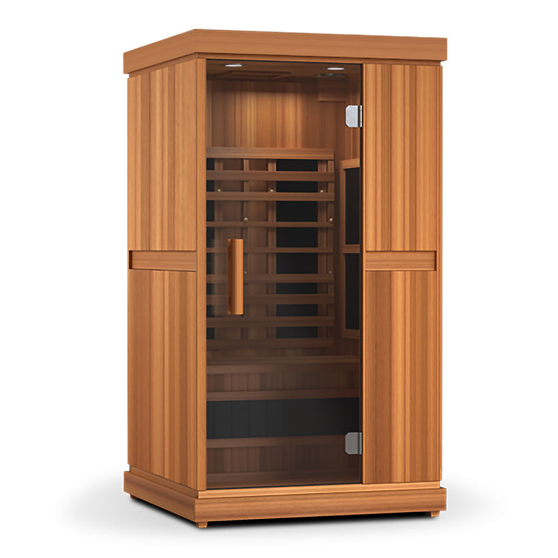 Finnmark FD-1 1-person infrared sauna, front angle view
