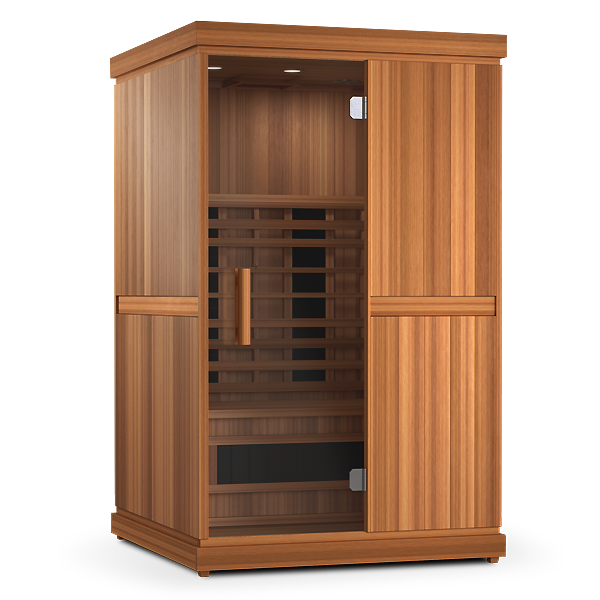 Finnmark FD-2 2-person infrared sauna, front angle view