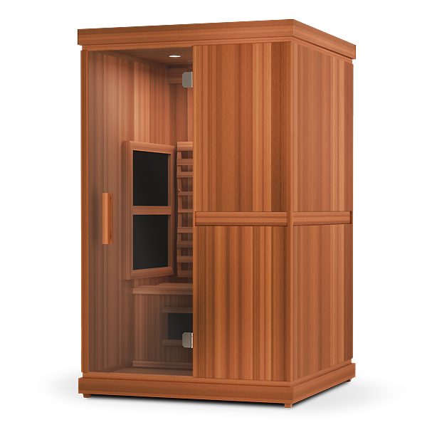 Finnmark FD-2 2-person infrared sauna, left angle view