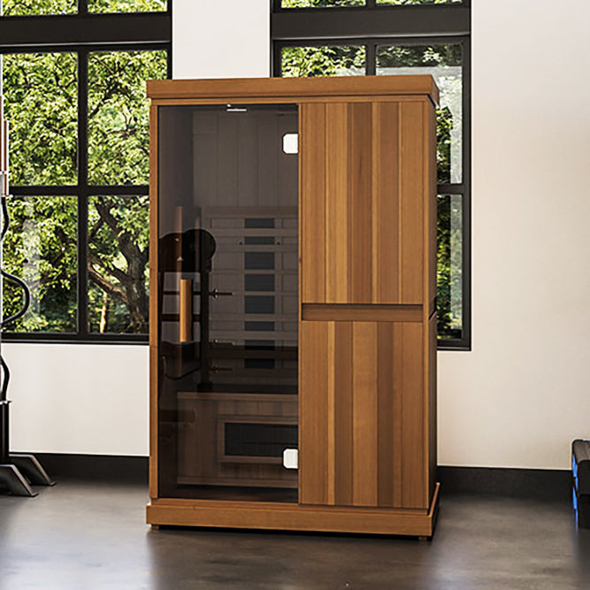 Finnmark FD-2 2-person infrared sauna, in a home setting