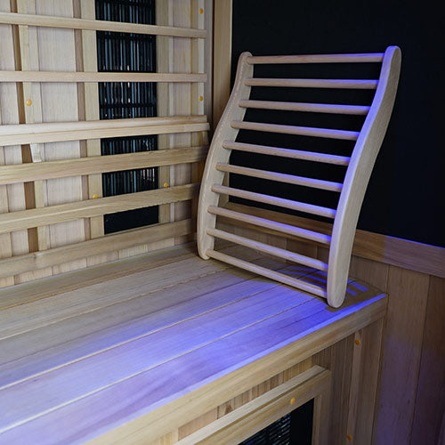 Finnmark FD-2 2-person infrared sauna, bench and backrest