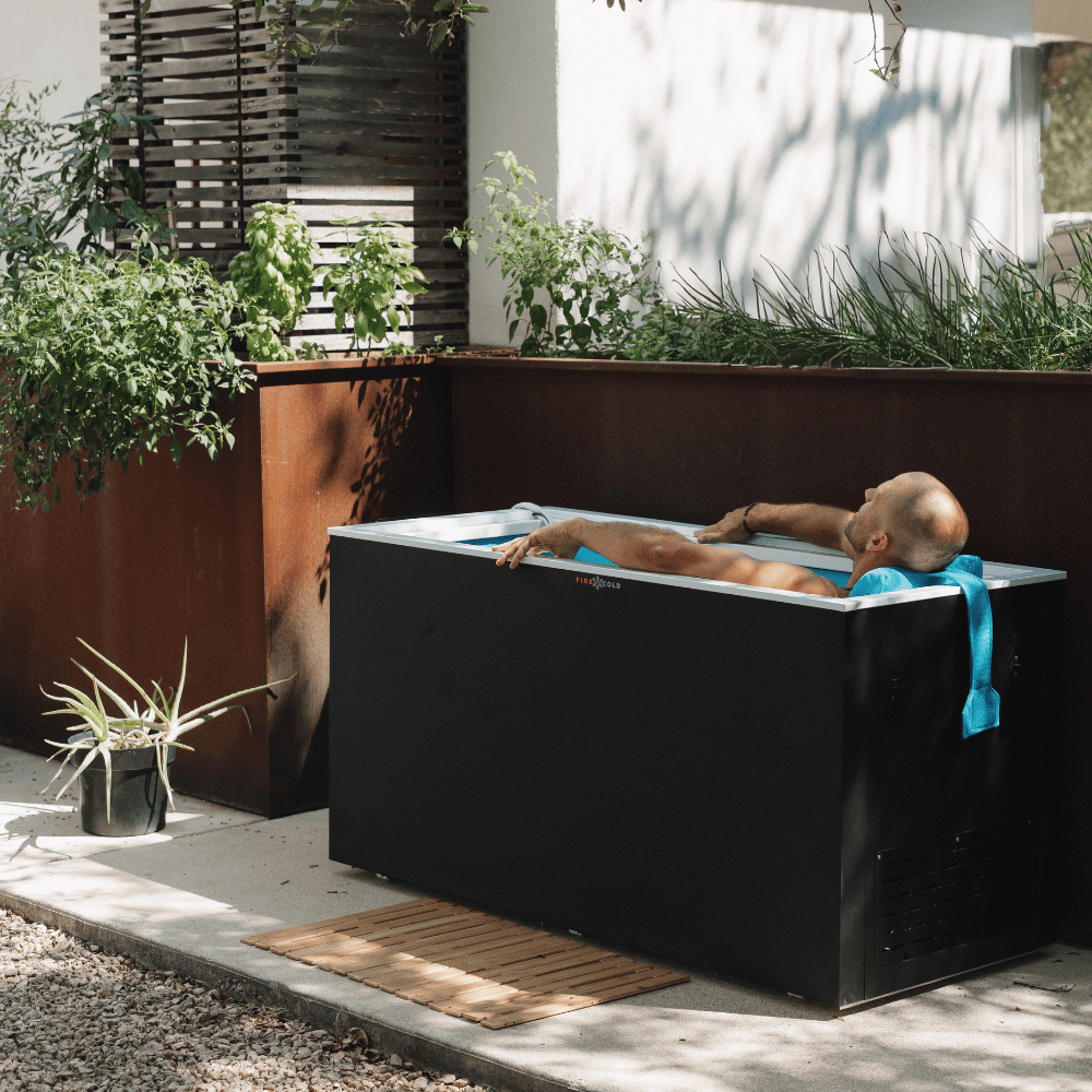 Fire Cold Plunge All-In-One Cold Plunge Tub | Built-In Chiller | Cools to 33°F | Indoor/Outdoor