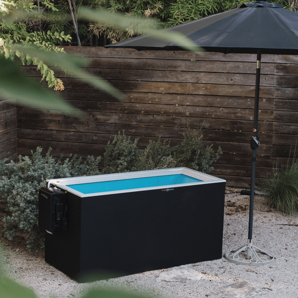 Fire Cold Plunge All-In-One Cold Plunge Tub | Built-In Chiller | Cools to 33°F | Indoor/Outdoor