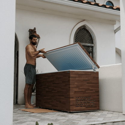 Fire Cold Plunge All-In-One Cold Plunge Tub | Built-In Chiller | Cools to 33°F | Indoor/Outdoor