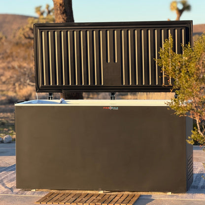 Fire Cold Plunge All-In-One Cold Plunge Tub | Built-In Chiller | Cools to 33°F | Indoor/Outdoor