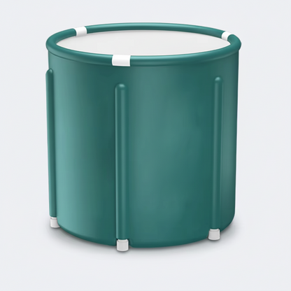 Portable Foldable Bathtub Bucket Large Capacity Bathroom Ice Bath Winter Shower Bathtub Free Installation Adults Baby Swiming