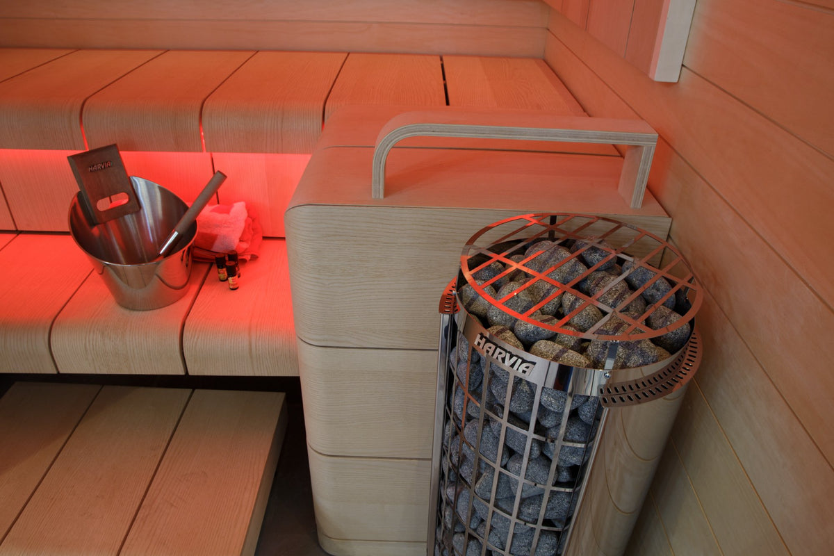 Harvia Cilindro Electric Sauna Heater, view 3
