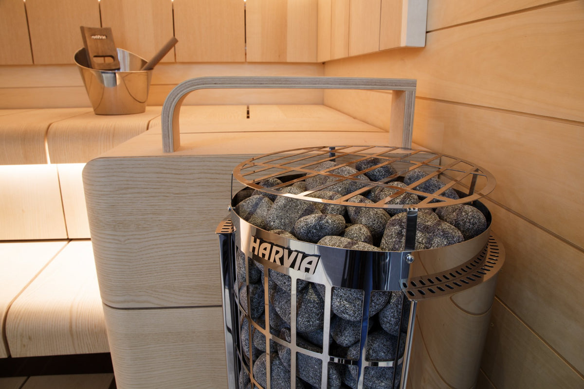Harvia Cilindro Electric Sauna Heater, view 4