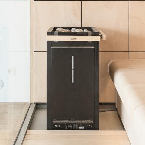 Harvia Virta Combi Electric Sauna Heater with Steamer, view 3
