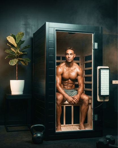 ® Solara: 1-Person Full Spectrum Infrared Sauna