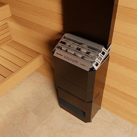 Saunum Air Electric Sauna Heater with Climate Equalizer, view 7